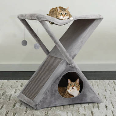 Trixie pet products miguel fold and store cat clearance tower